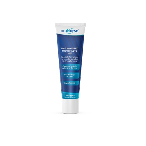 Oranurse Unflavoured Toothpaste 50ml – Gentle Mint-Free Formula for Sensitive Mouths