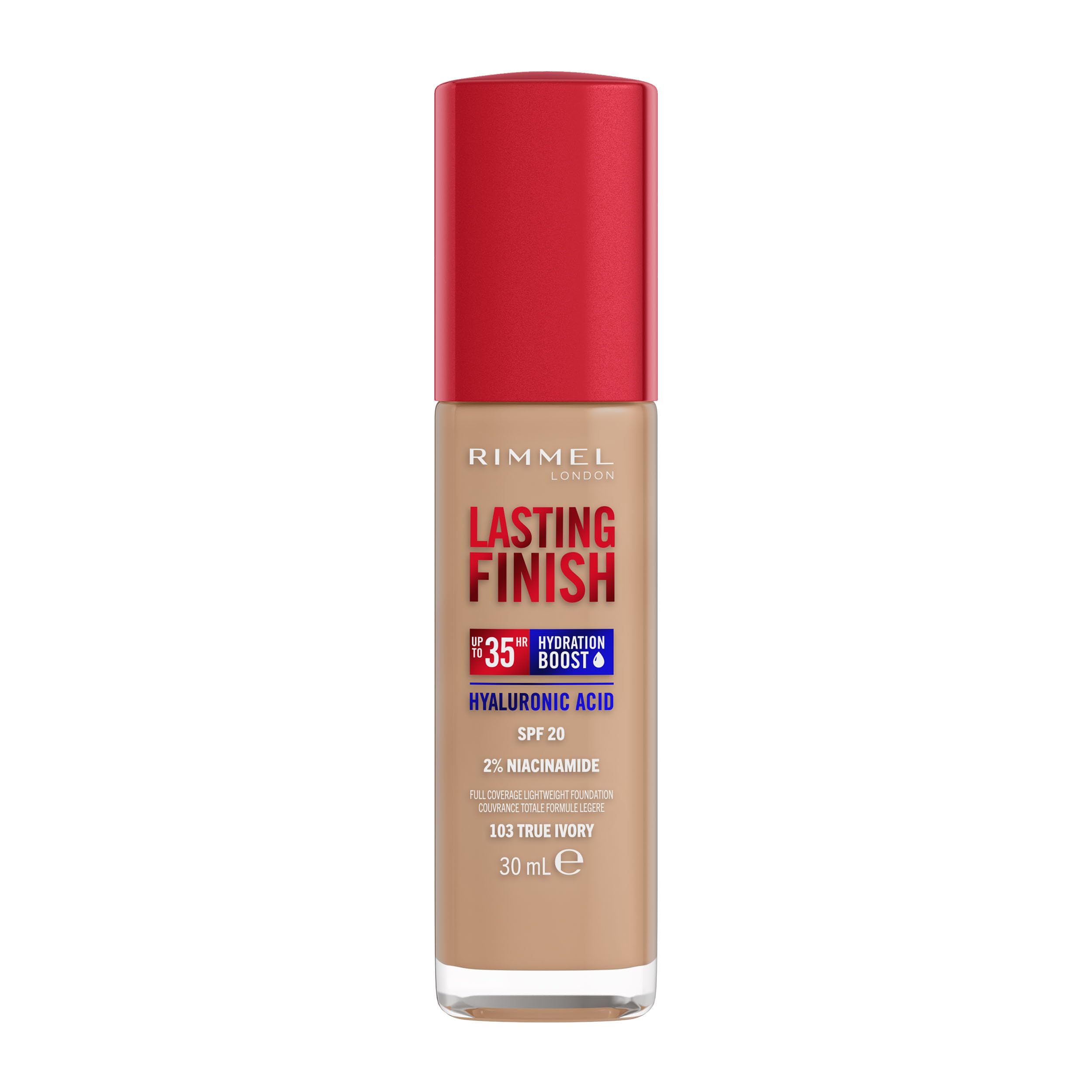 Rimmel Lasting Finish Breathable Foundation 30ml – Full Coverage SPF20