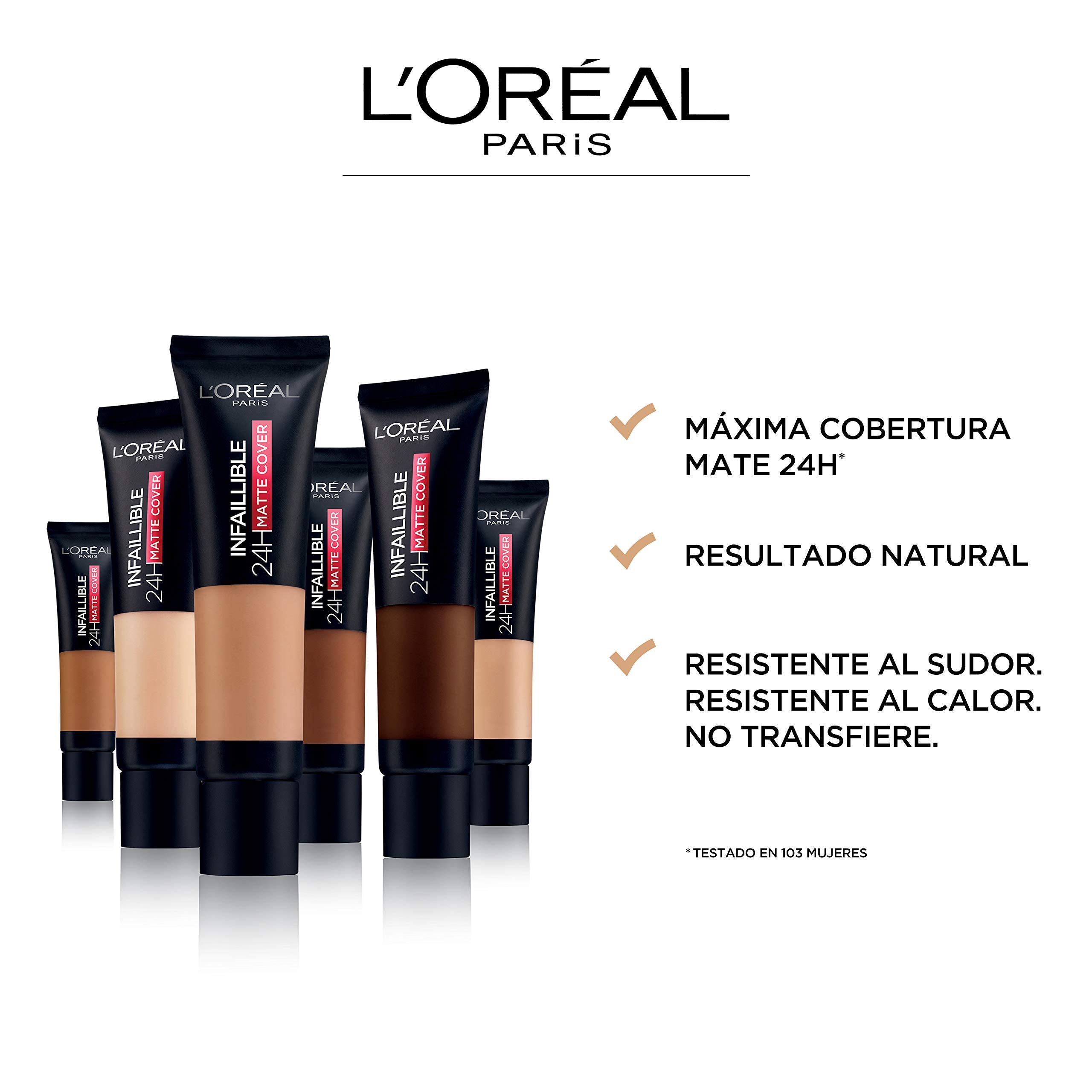 L'Oréal Infallible 32H Matte Cover Foundation 135 – Full Coverage SPF 25 – 30ml