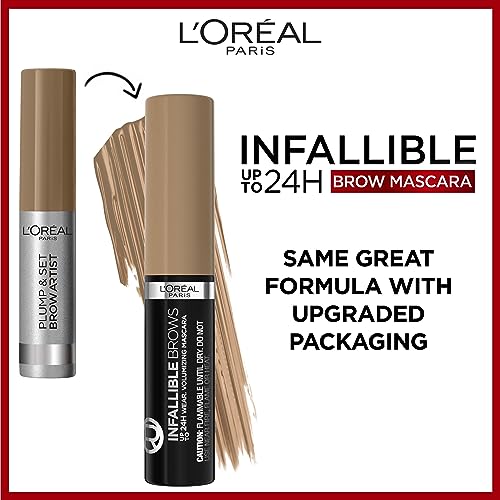L'Oréal Brow Artist Plump & Set – Volumising Brow Gel – Long-Wear Fibre Formula 5ml
