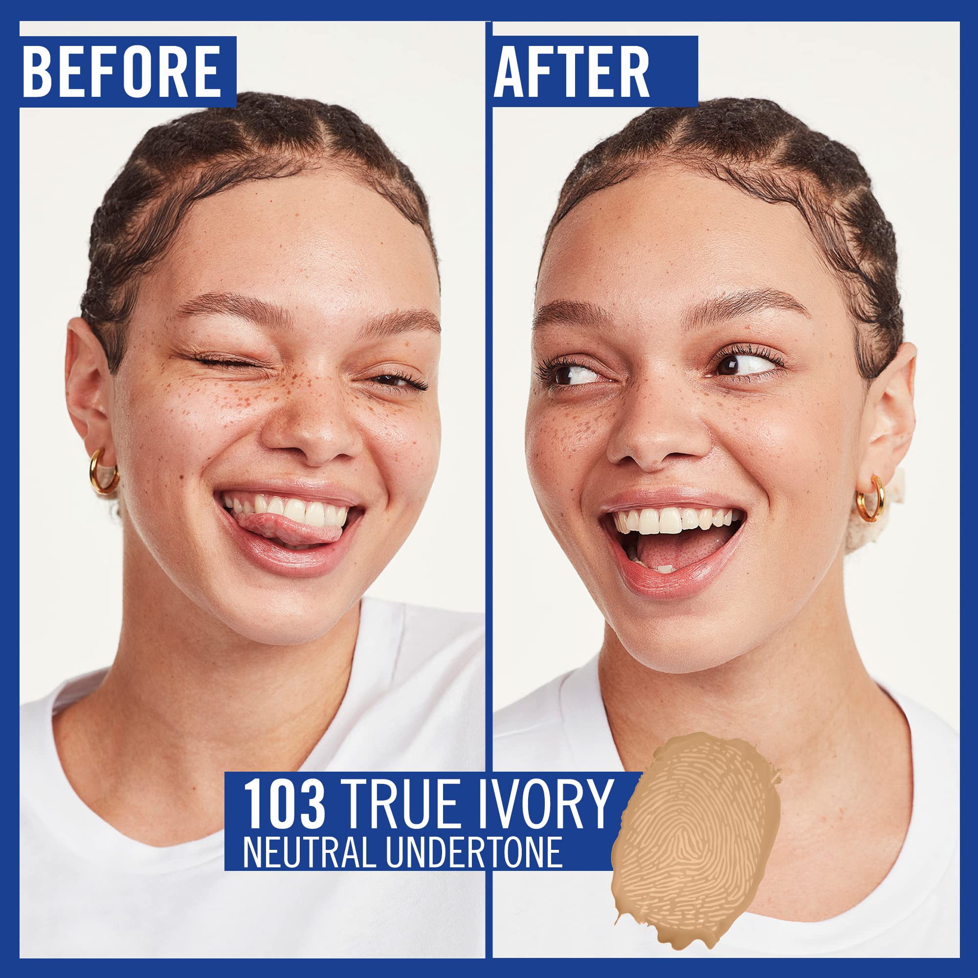 Rimmel Match Perfection Foundation 100 Ivory – Medium Coverage, 24hr Hydration