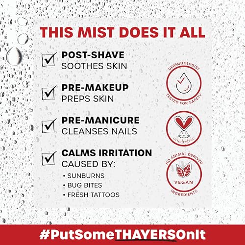 Thayers Natural Remedies Witch Hazel Alcohol Free Toner Facial Mist