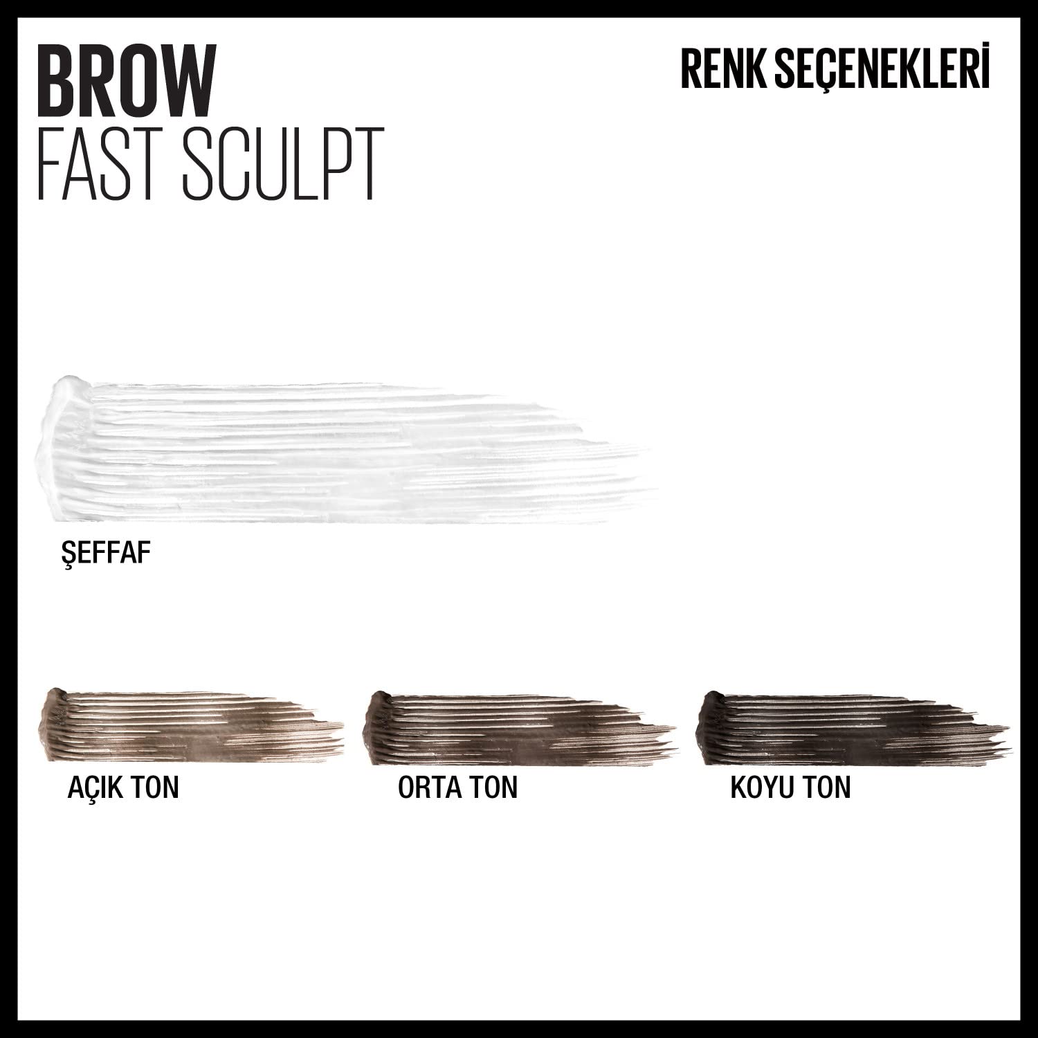 Maybelline Express Brow Fast Sculpt Eyebrow Gel 16ml – All Day Hold