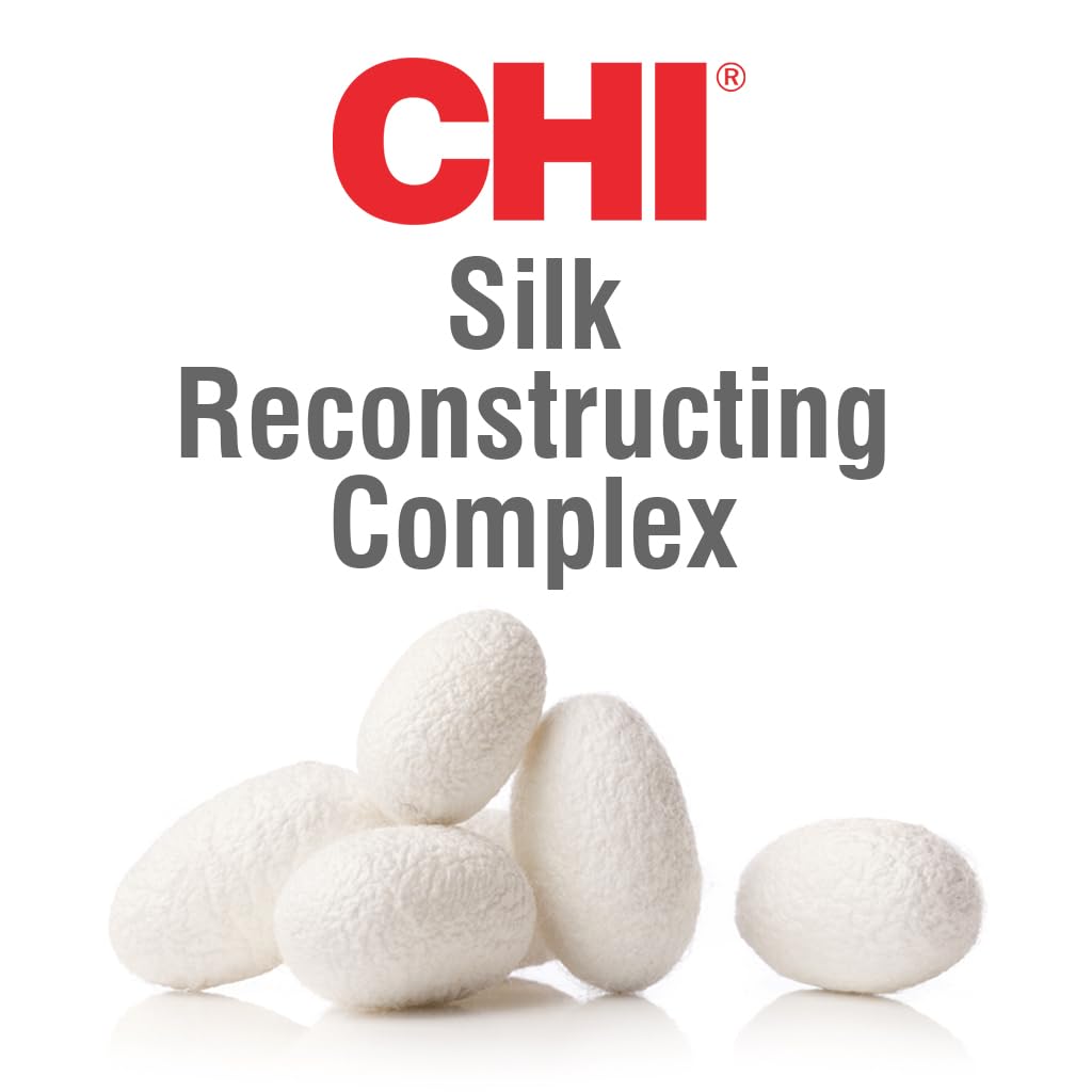 CHI Silk Infusion 177ml – Leave-In Smoothing Serum for Dry & Damaged Hair
