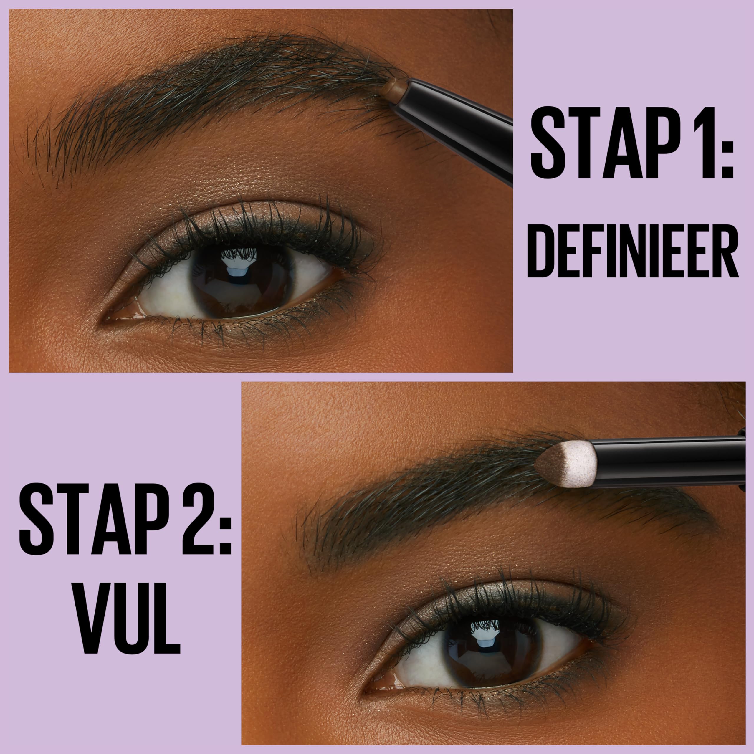 Maybelline Express Brow Ultra Slim Pencil 04 Medium Brown – Natural Fuller Look