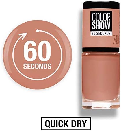 Maybelline Color Show Nail Polish 7ml – Gel Shine Quick Dry Long Lasting Polish