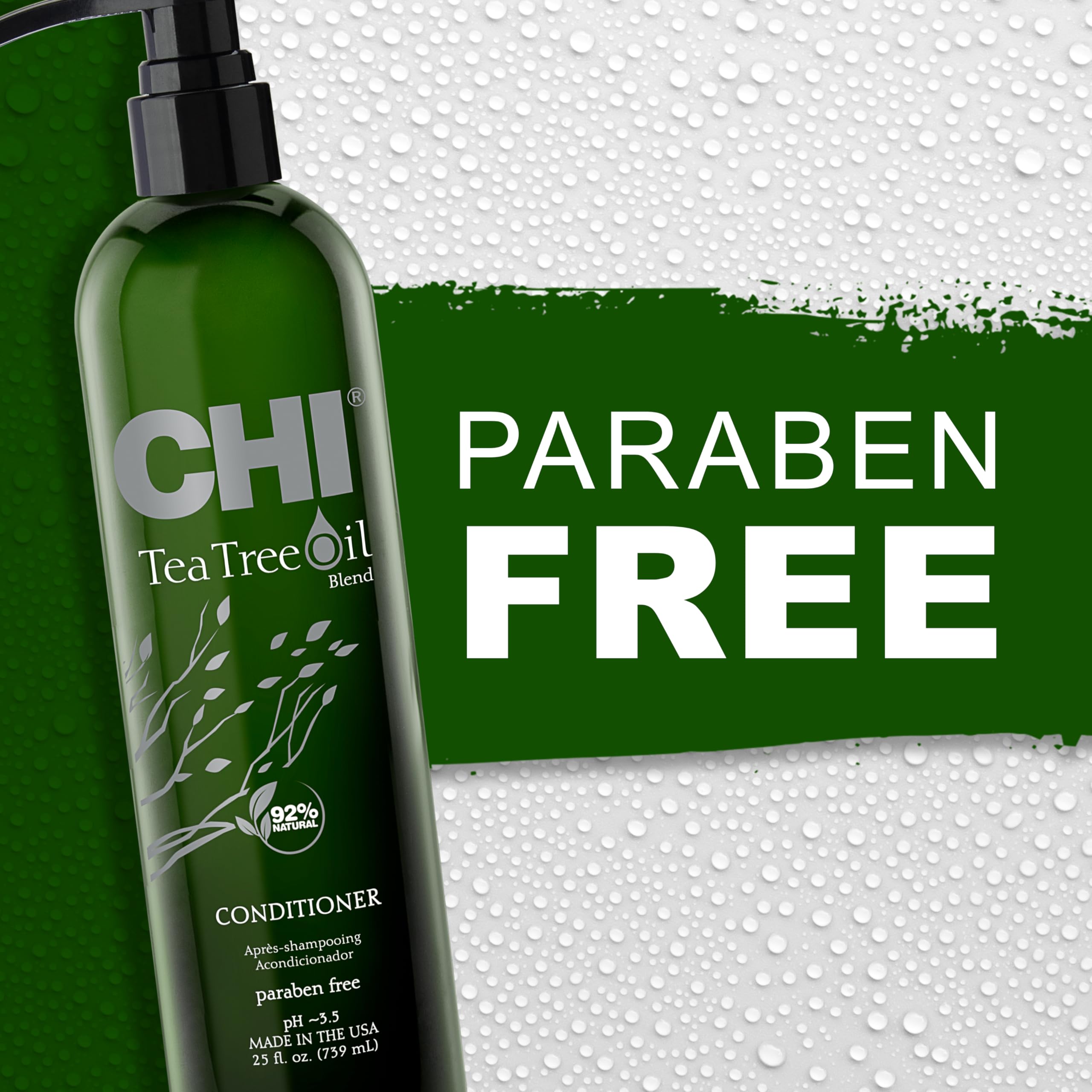 CHI Tea Tree Oil Conditioner 340ml – Refreshing Scalp Care with Peppermint