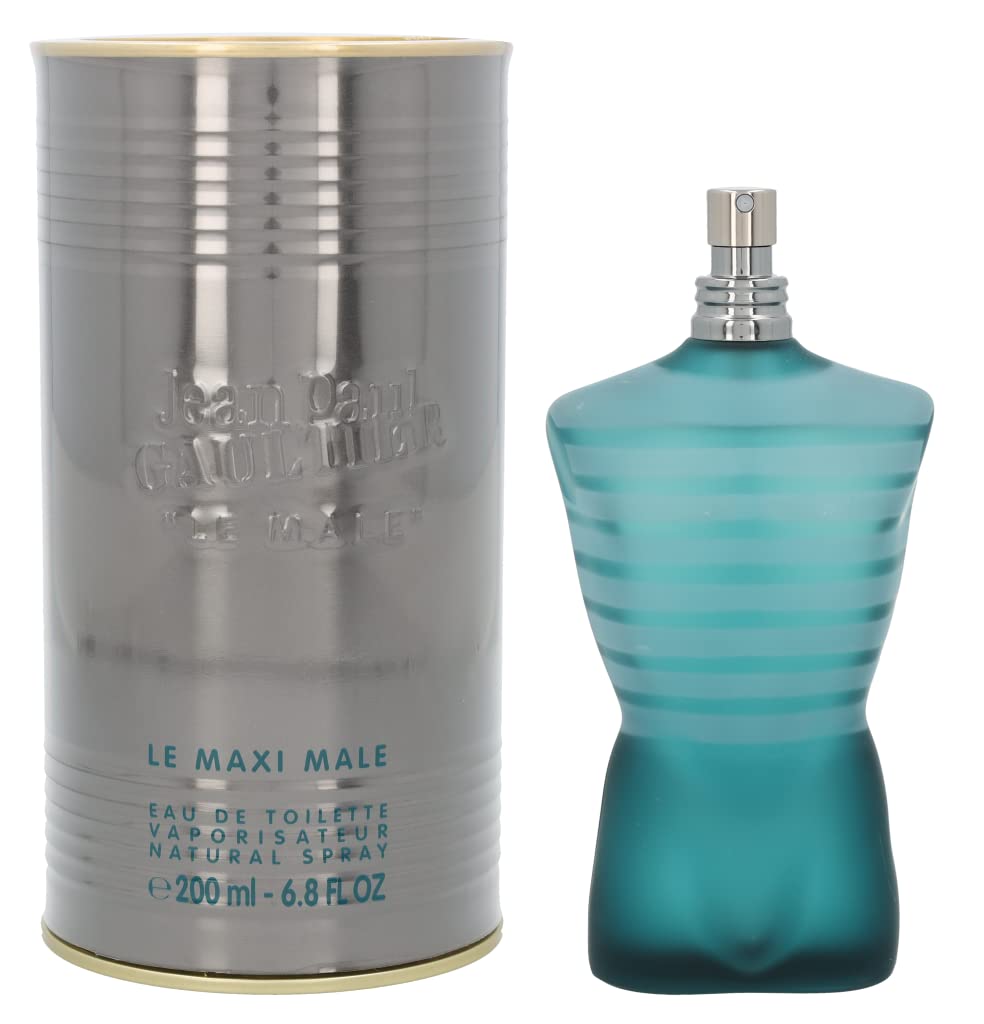 Jean Paul Gaultier Le Male Eau de Toilette for Men - Aromatic Vanilla, 200ml