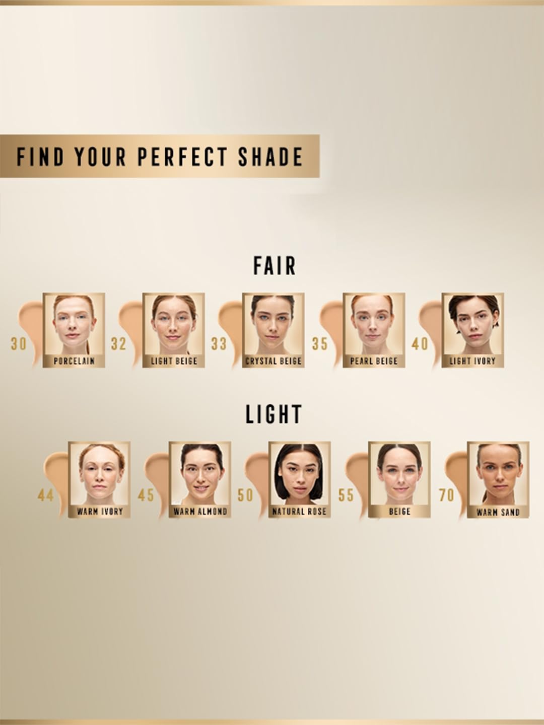 Max Factor Miracle Pure Foundation | Hydrating & Skin-Improving | Warm Golden