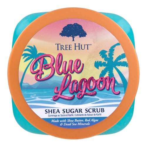 Tree Hut Blue Lagoon Sugar Body Scrub with Shea Butter, 510g