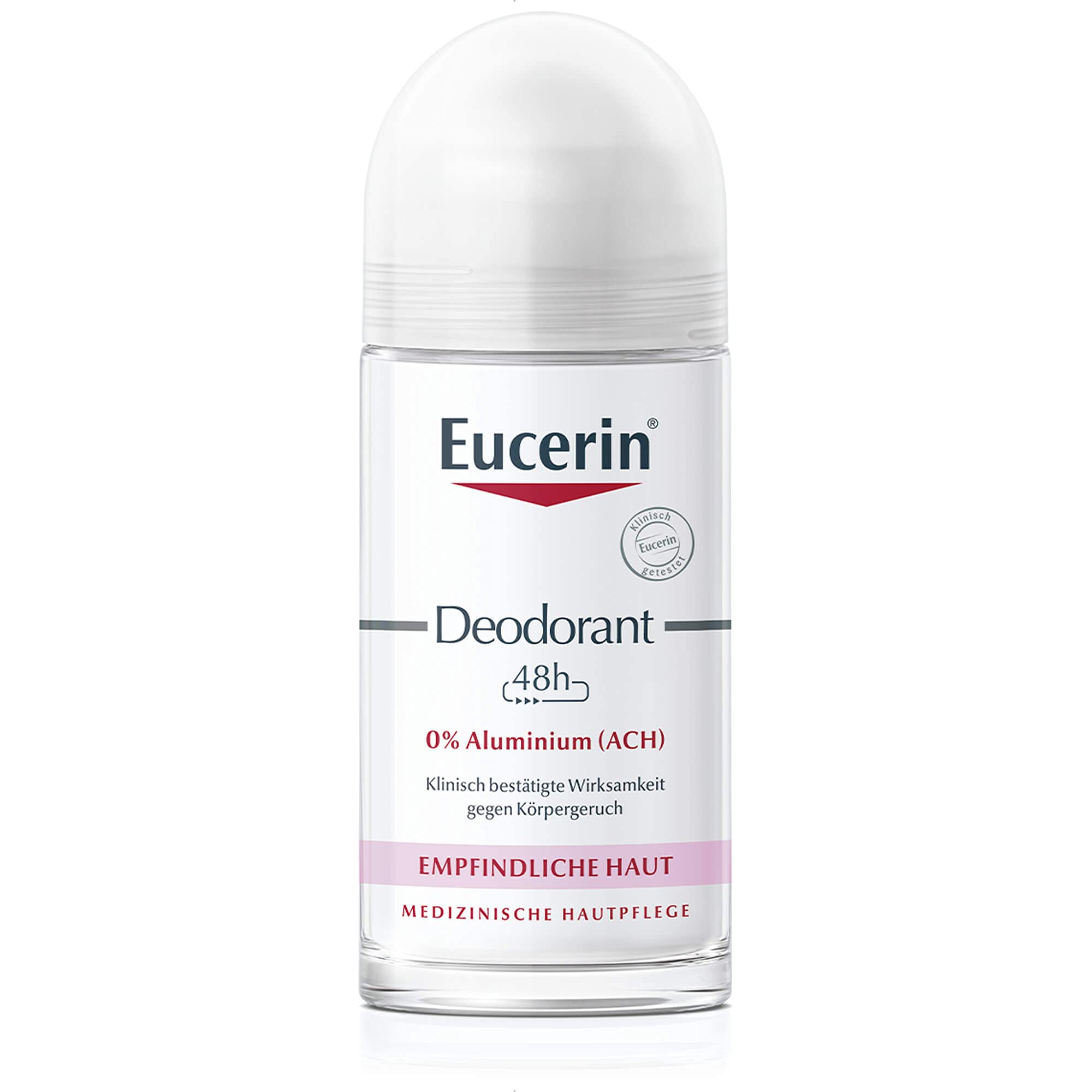 Eucerin Sensitive Skin 24H Roll-On Deodorant - 0% Aluminium, Gentle Formula