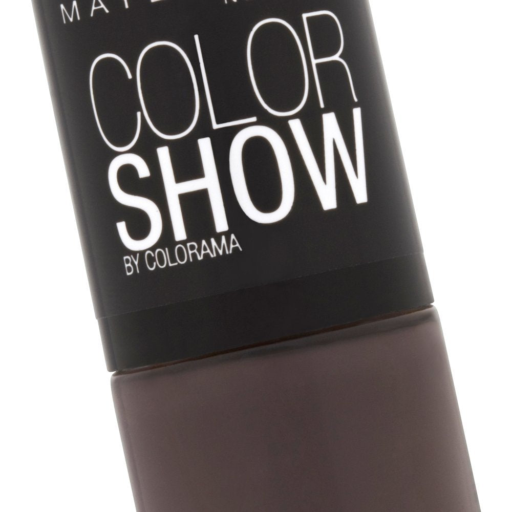 Maybelline Color Show Nail Polish - Midnight Taupe, Long-Lasting Shine