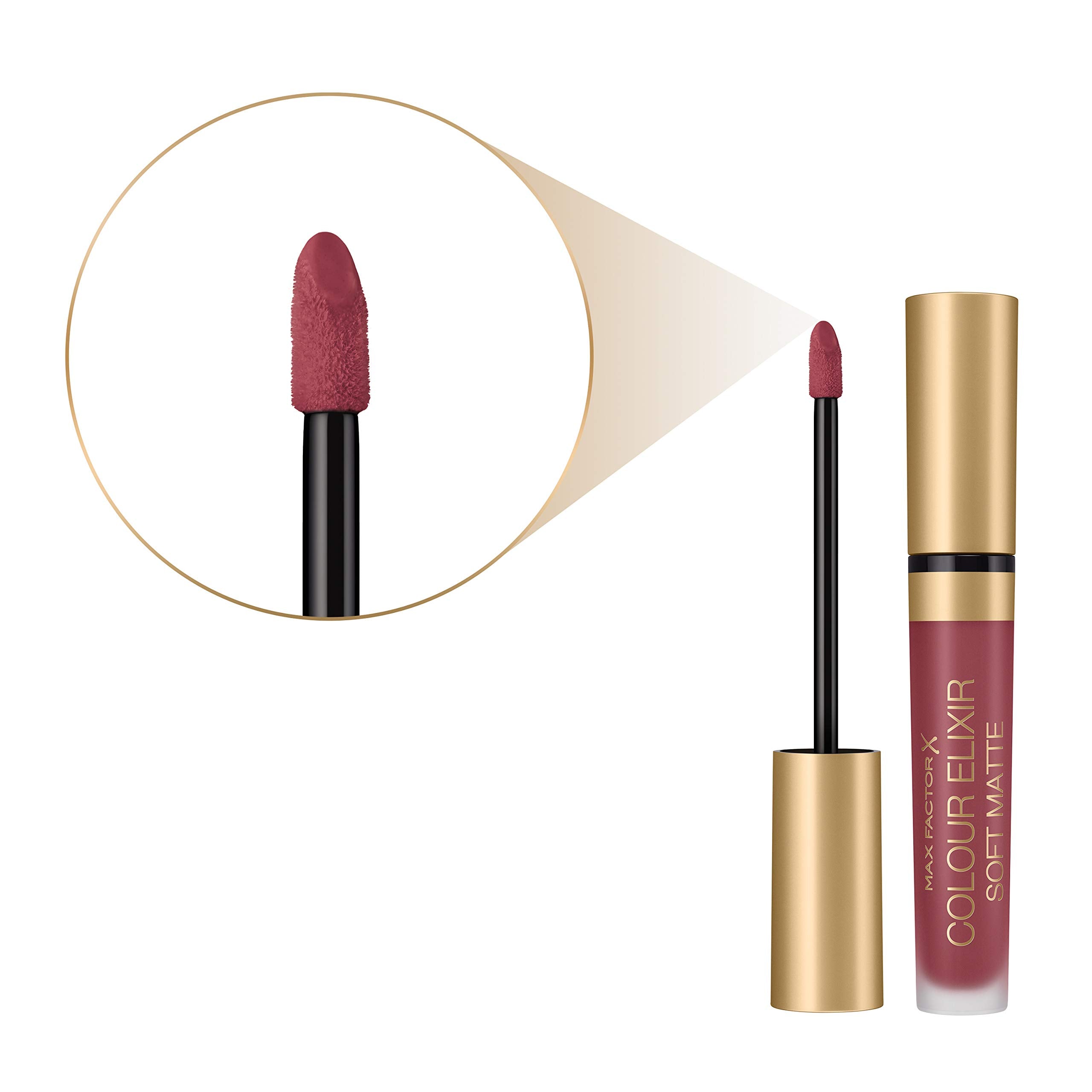 Max Factor Colour Elixir Soft Matte Liquid Lipstick - Soft Berry | Velvety Smooth Lips