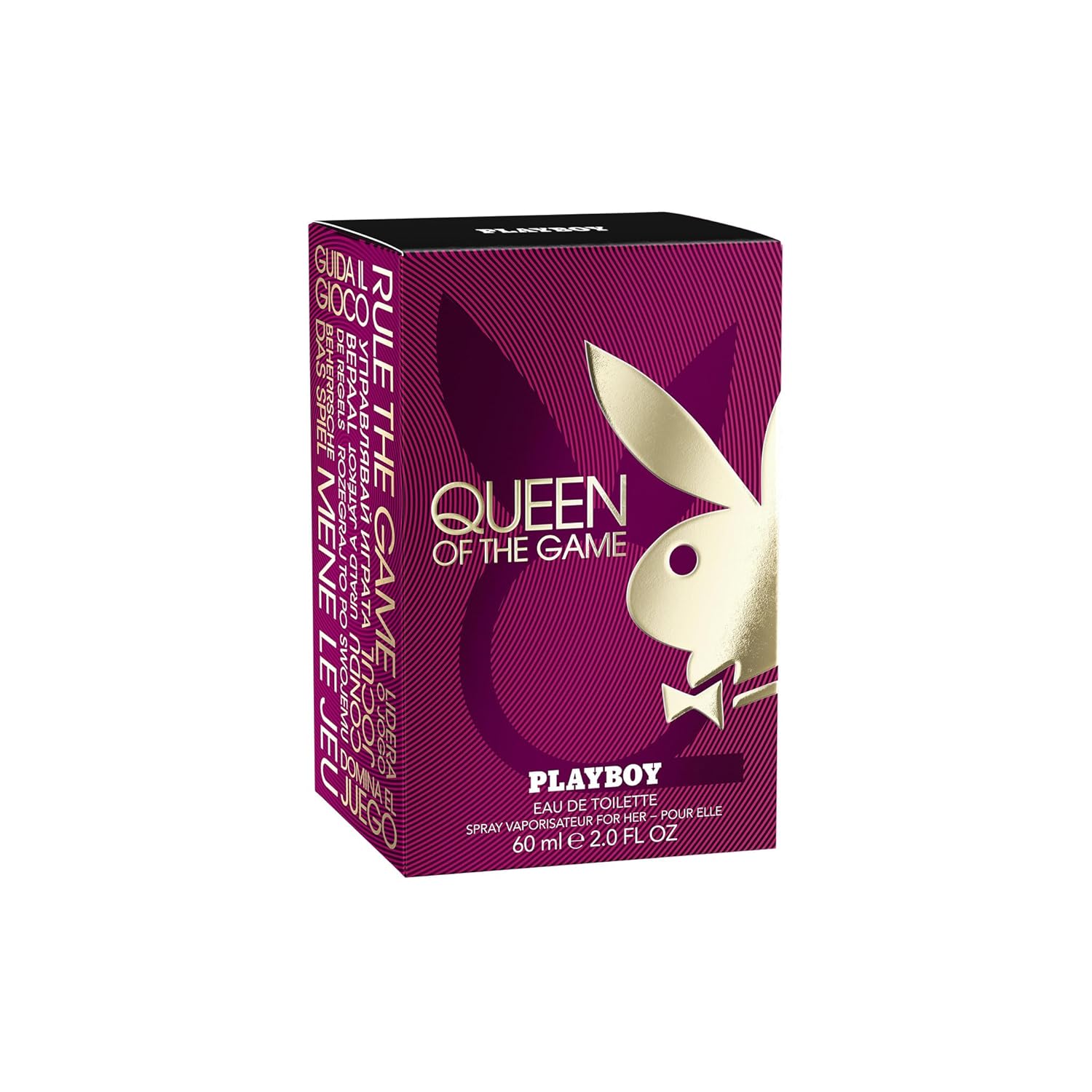 Playboy Queen of the Game Eau de Toilette 60ml – Oriental Vanilla Scent for Women