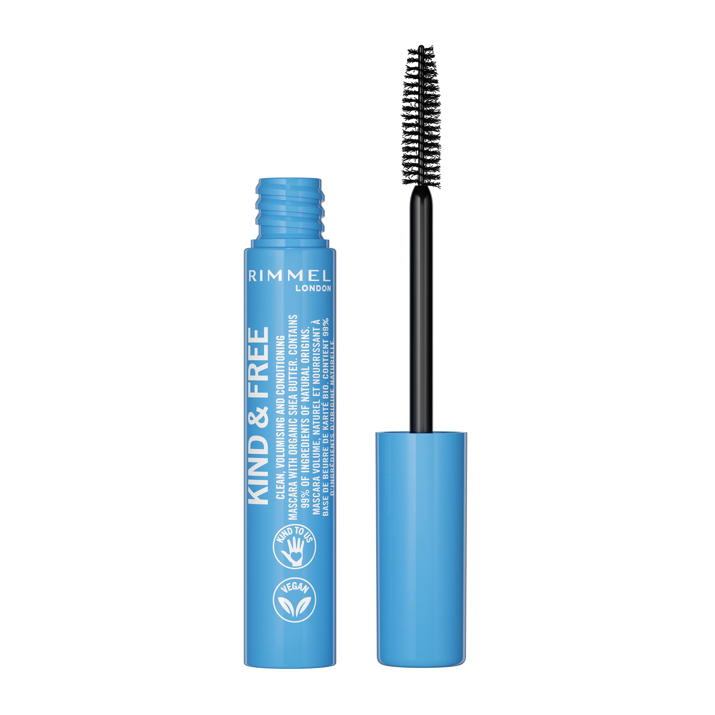 Kind + Free Volume & Length Mascara - Black, Vegan & Clump-Free