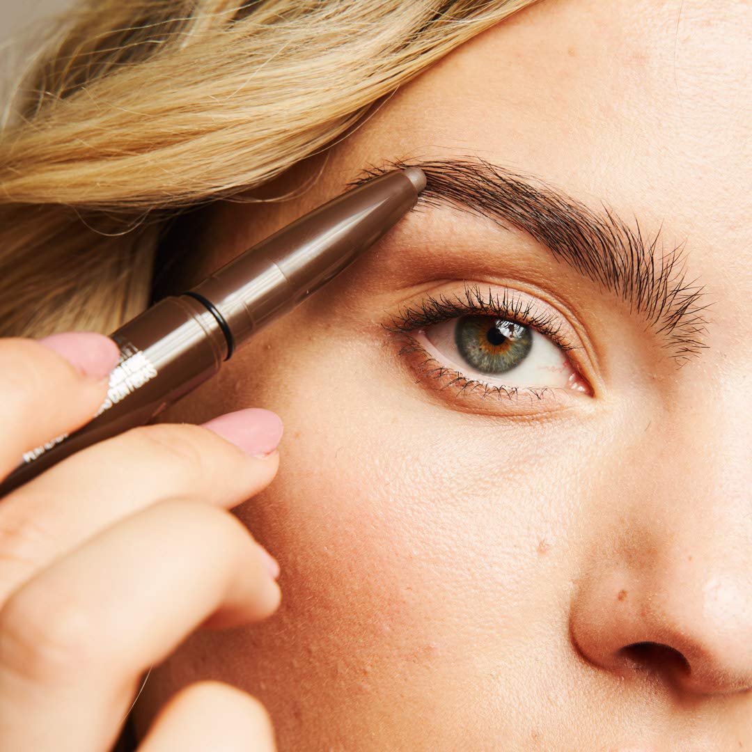 Maybelline Eyebrow Pomade Crayon – Fibre Filler for Naturally Thicker Brows