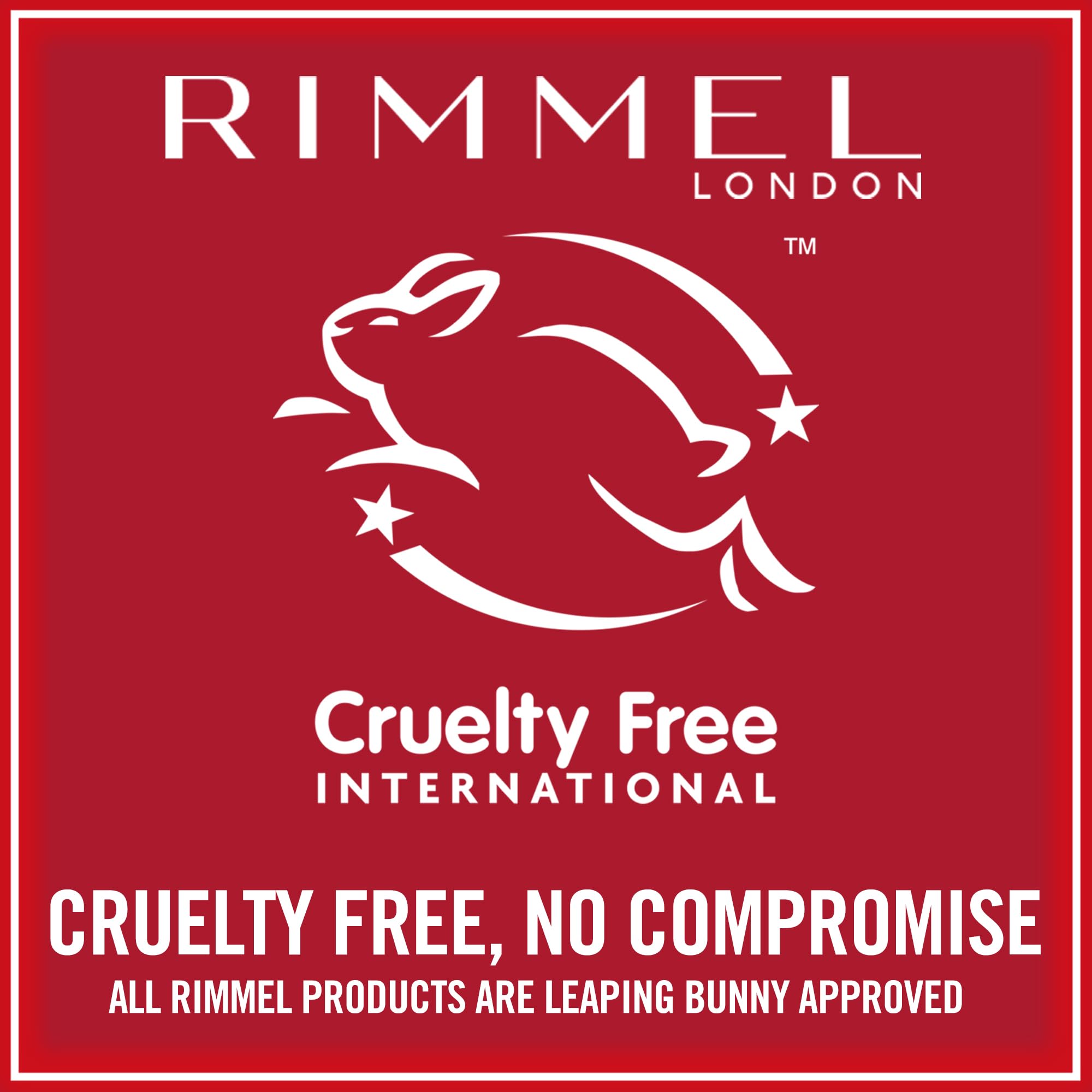 Rimmel Kind + Free Brown Black Mascara | Bio-Based Brush, 36hr Volume & Length