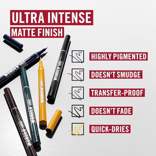 Rimmel Wonder'Ink Precision Liquid Eyeliner Pen – Waterproof Matte Finish
