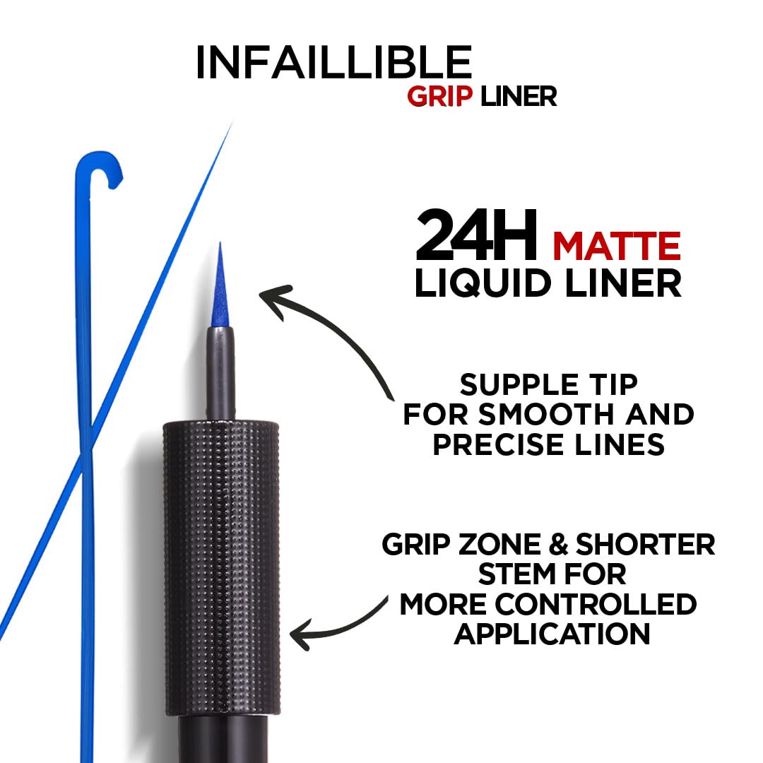 L'Oreal Matte Signature Eyeliner 04 Emerald – Longwear Matte Precision