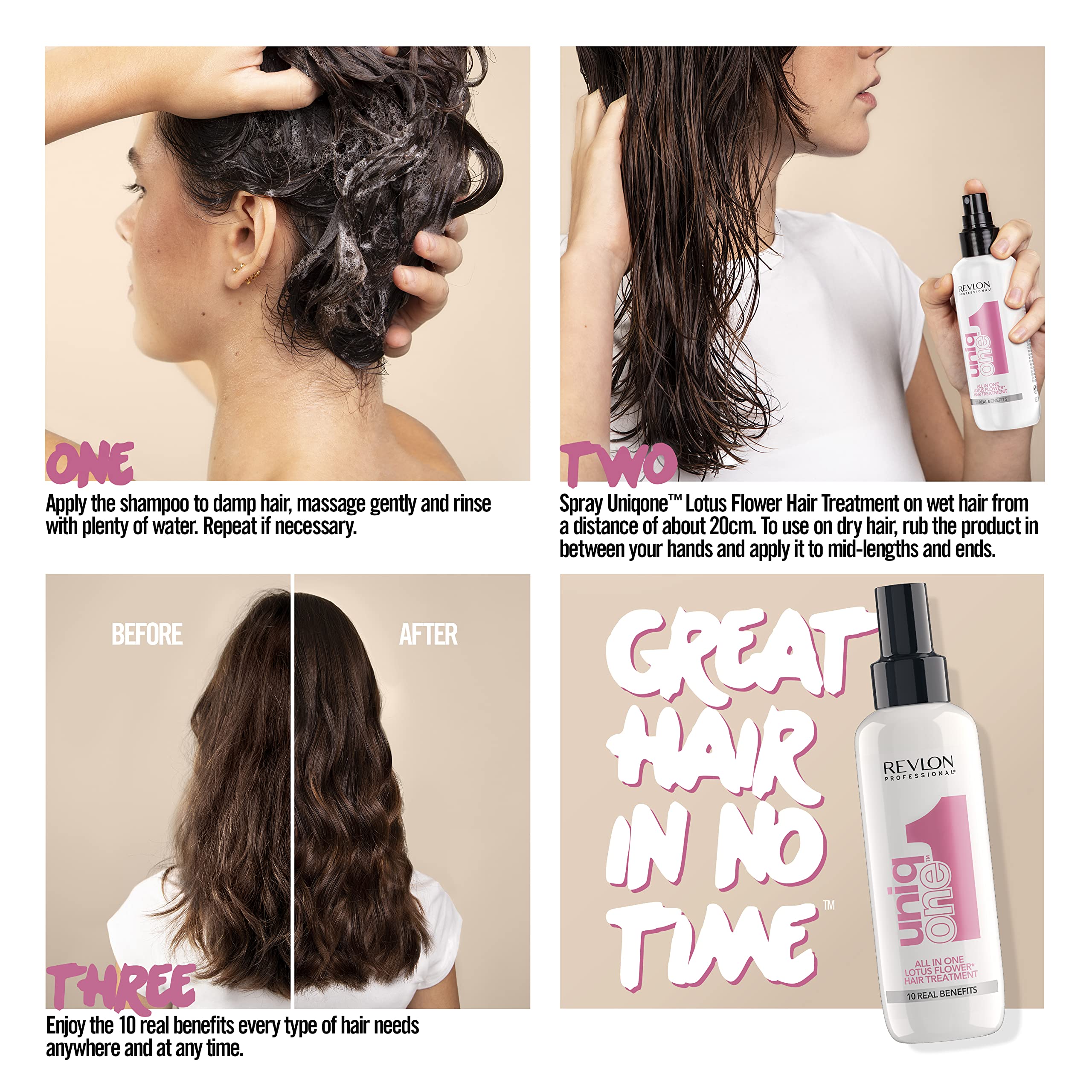 Revlon Professional UniqOne Hair Treatment 150ml – 10 Benefits in One