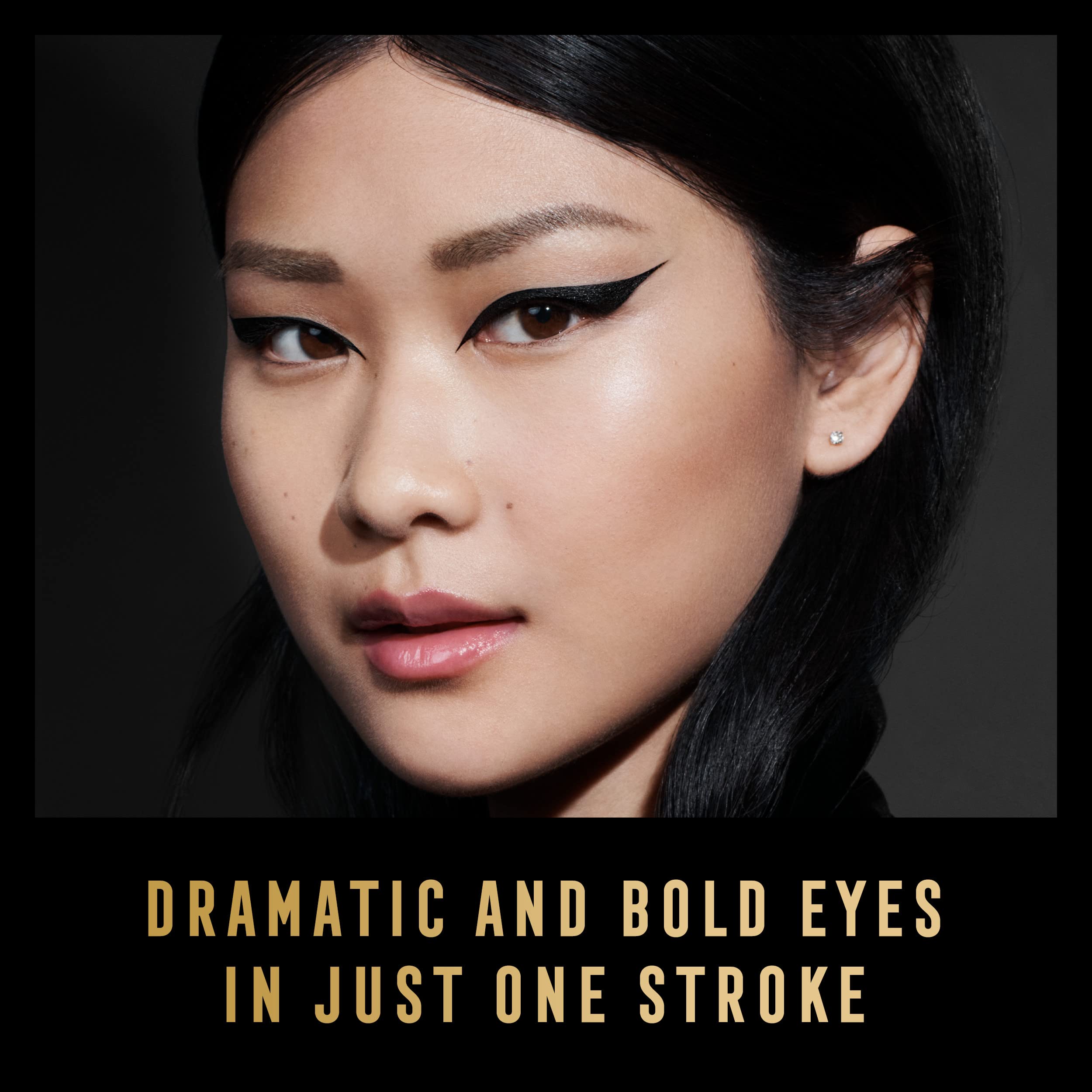 Max Factor Masterpiece Matte Liquid Eyeliner - Bold Black Precision, 12-Hour Wear