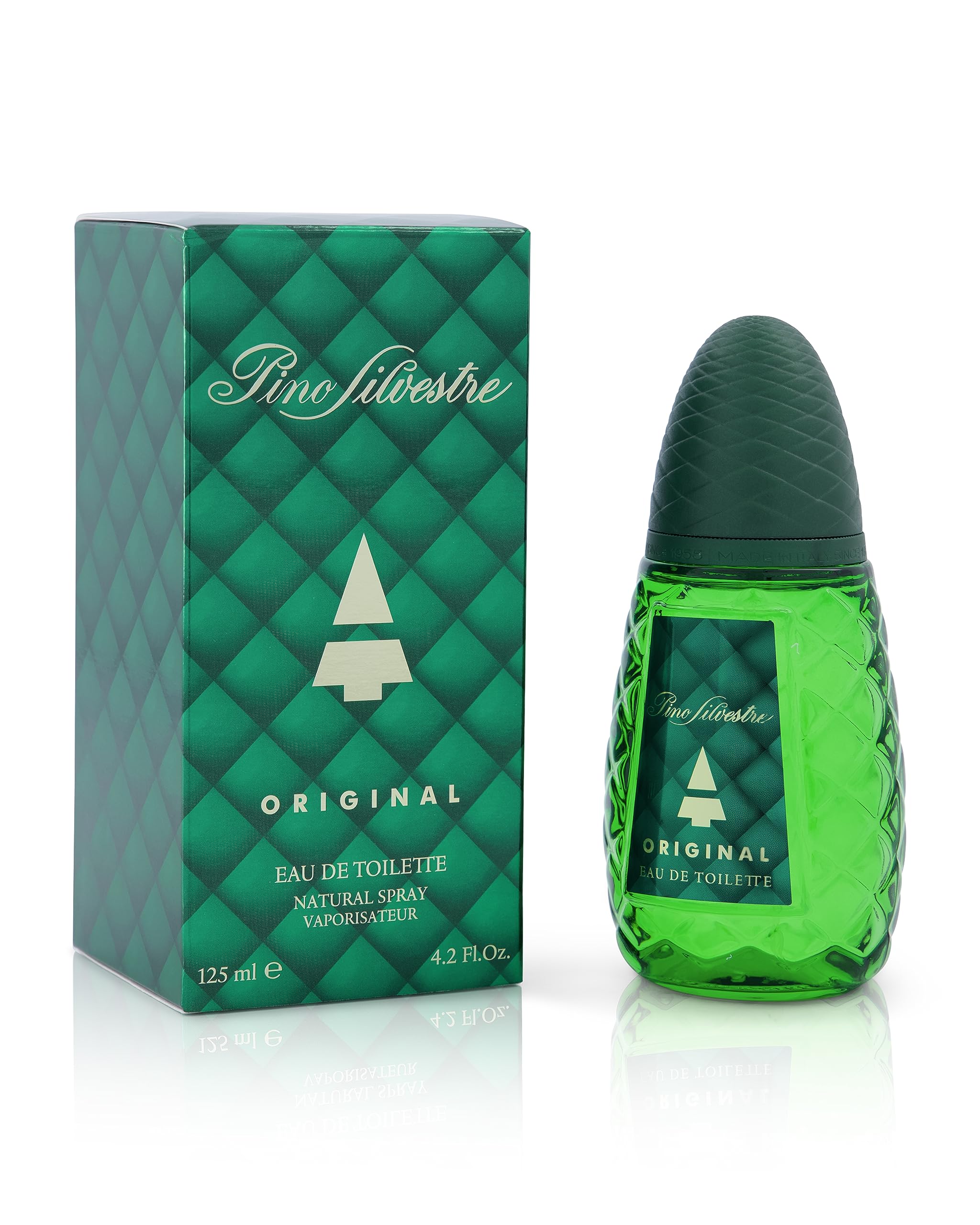 Pino Silvestre Original Eau De Toilette Spray - Fresh Italian Nature Fragrance 125ml