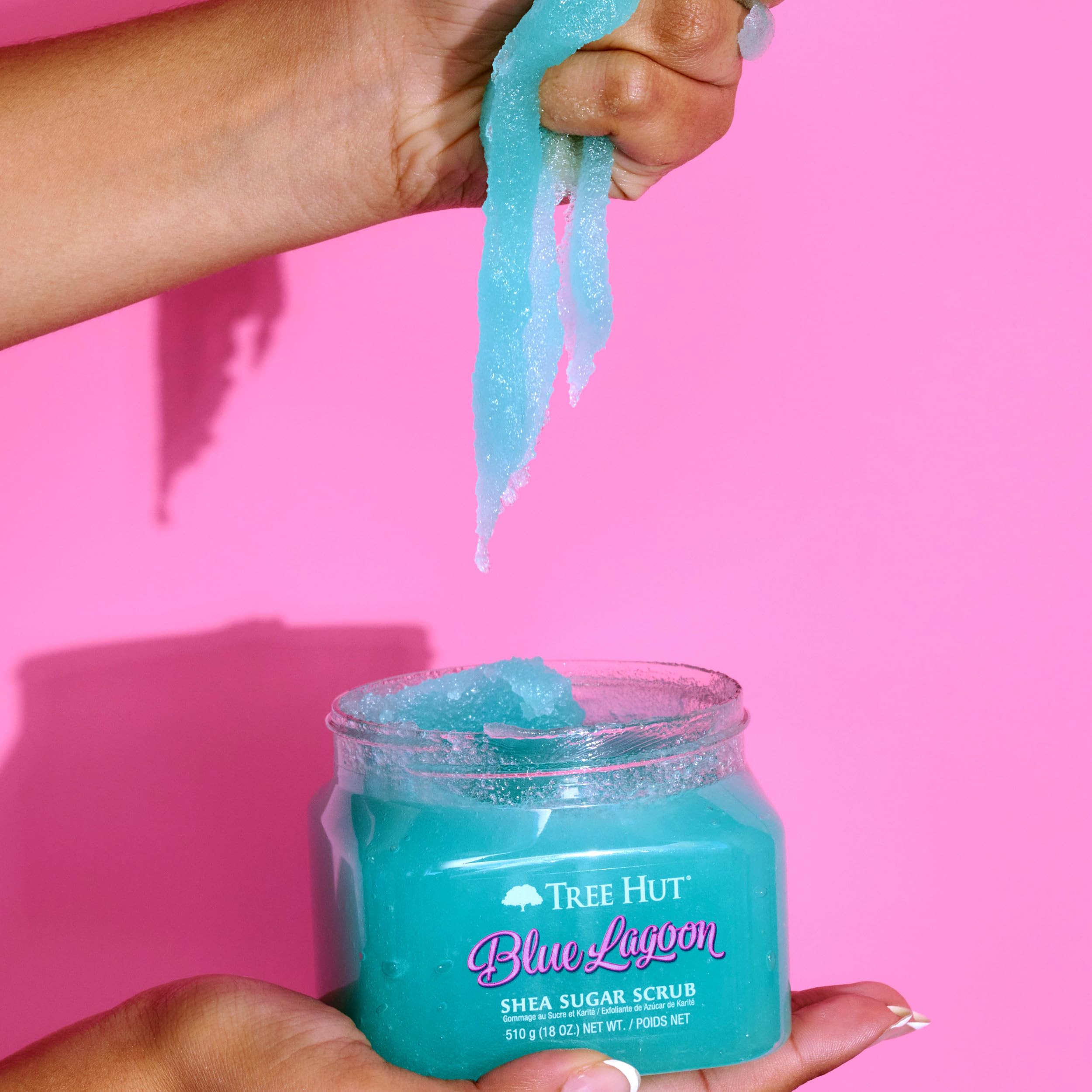 Tree Hut Blue Lagoon Sugar Body Scrub with Shea Butter, 510g
