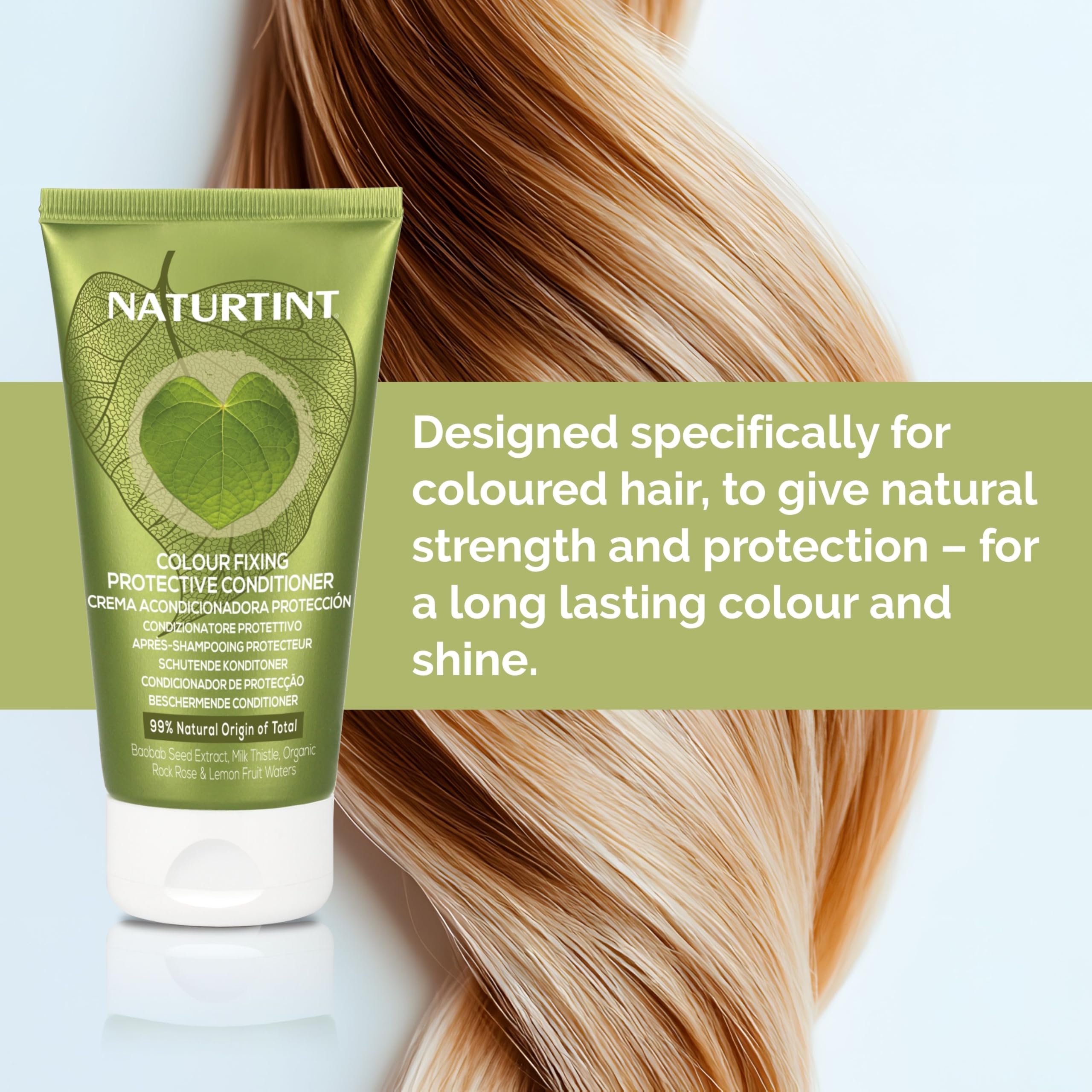Naturtint Colour Fixing Protective Conditioner for Coloured & Damaged Hair, 150ml