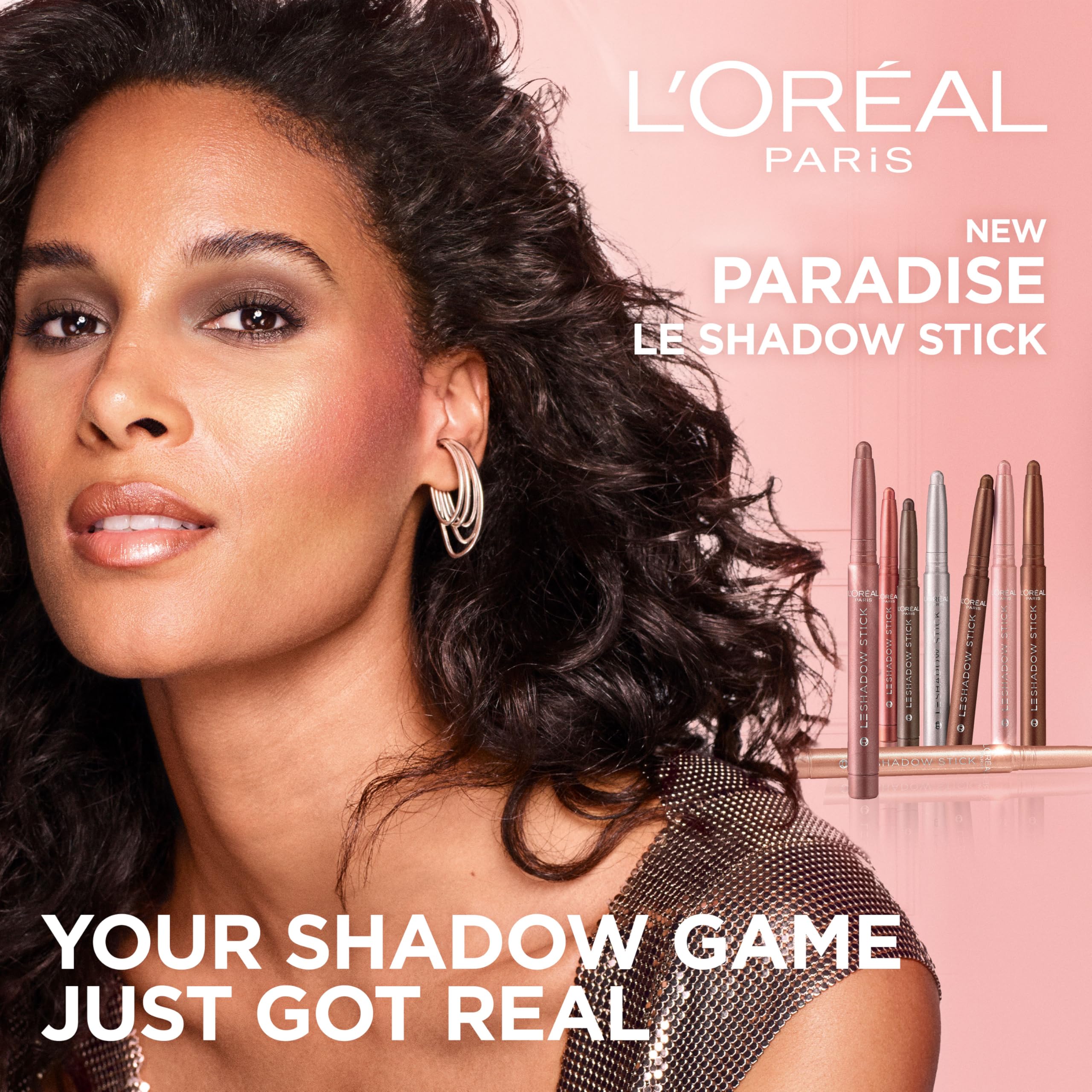 L'Oreal Paris Paradise Le Shadow Stick | Metallic Bronze Cream Eyeshadow