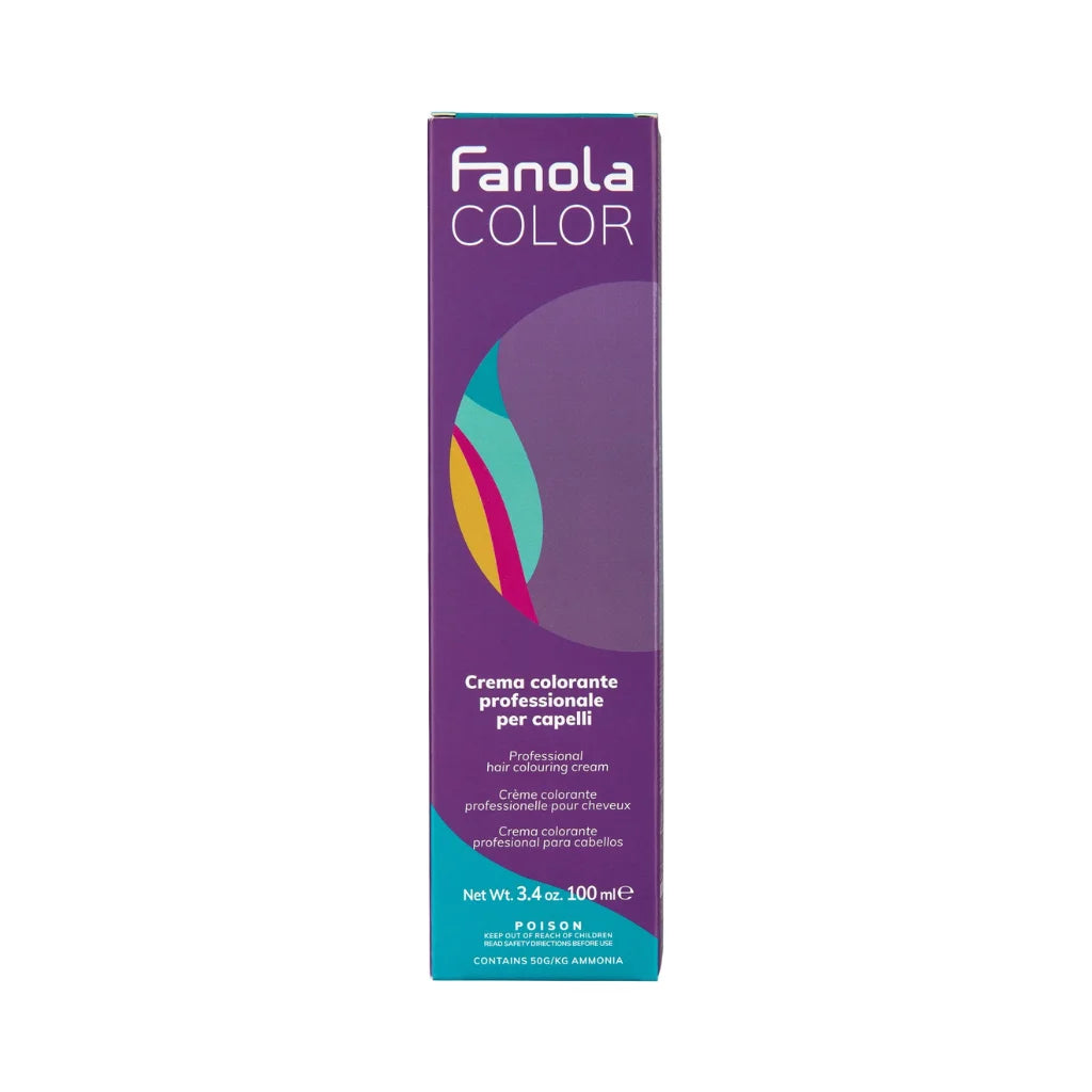 Fanola Hair Colour Cream 7.1 Ash Blonde 100ml – Permanent Professional Dye