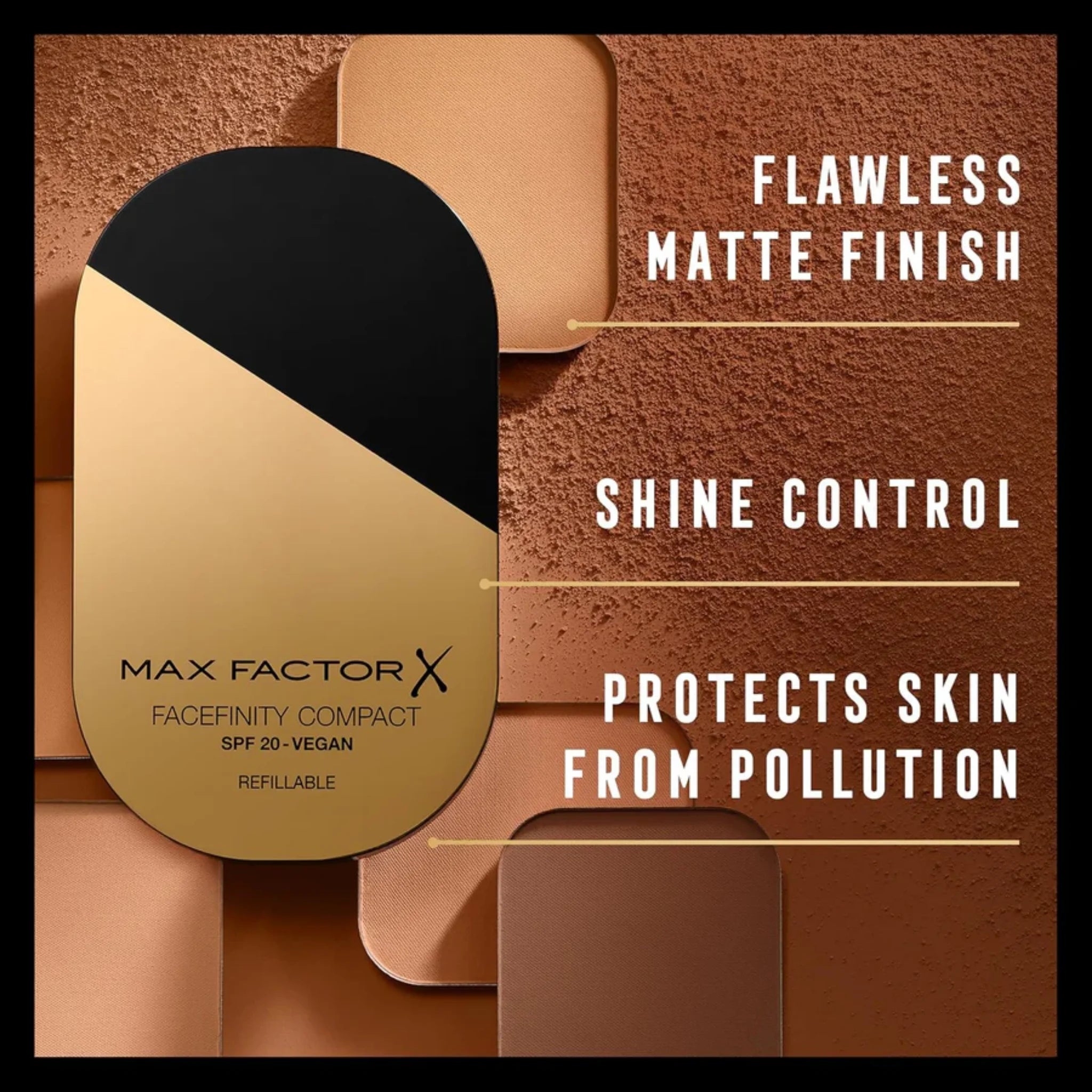 Max Factor Facefinity Compact Foundation SPF 20 – 002 Ivory