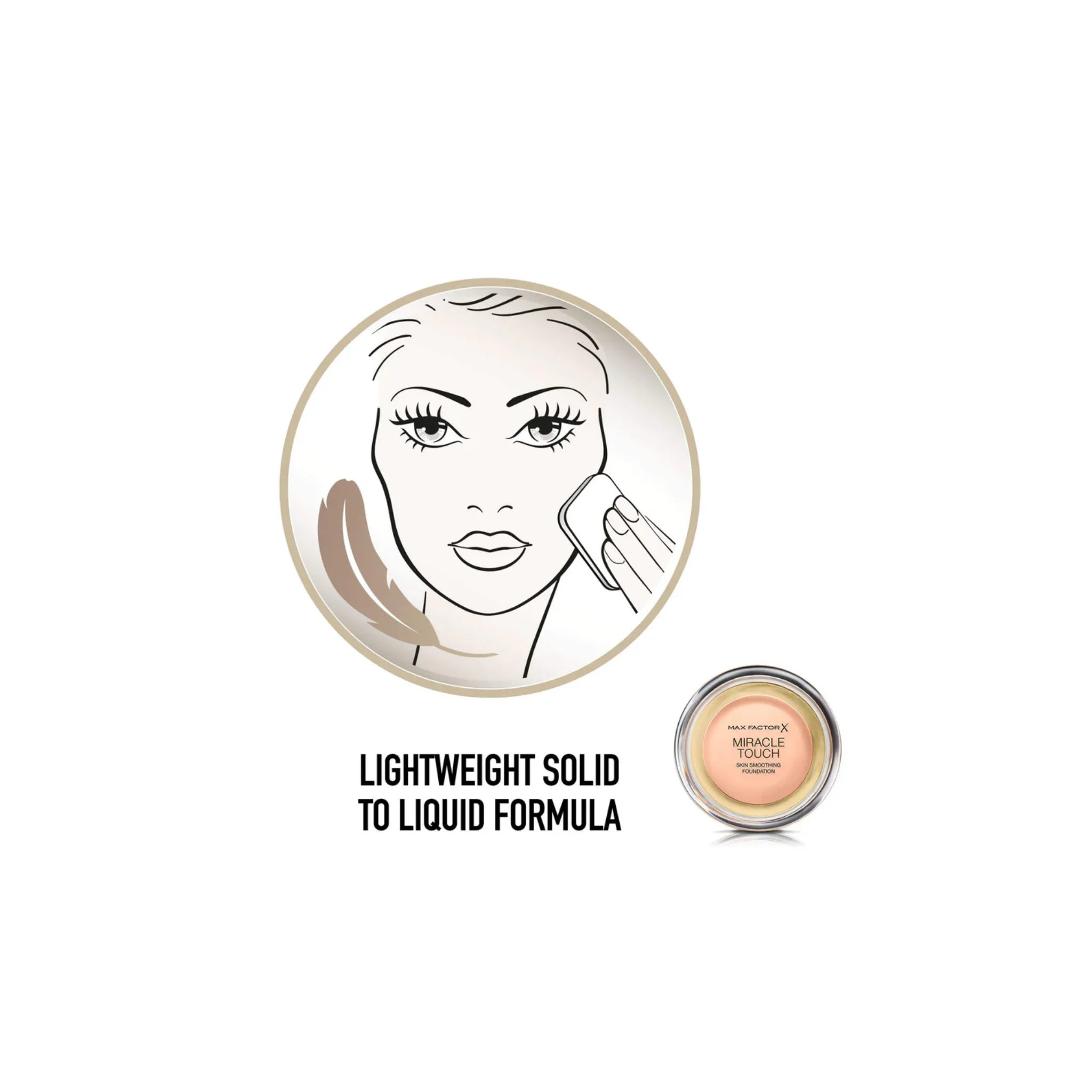 Max Factor Miracle Touch Foundation – Flawless All-in-One Compact
