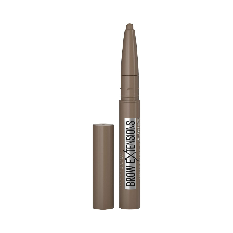 Maybelline Eyebrow Pomade Crayon – Fibre Filler for Naturally Thicker Brows