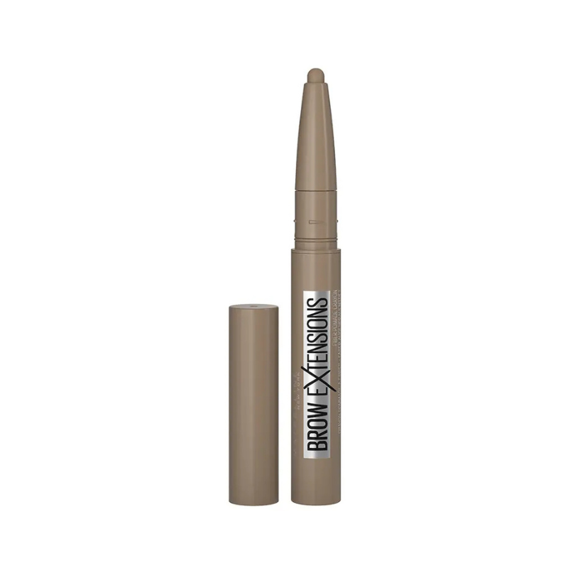 Maybelline Eyebrow Pomade Crayon – Fibre Filler for Naturally Thicker Brows