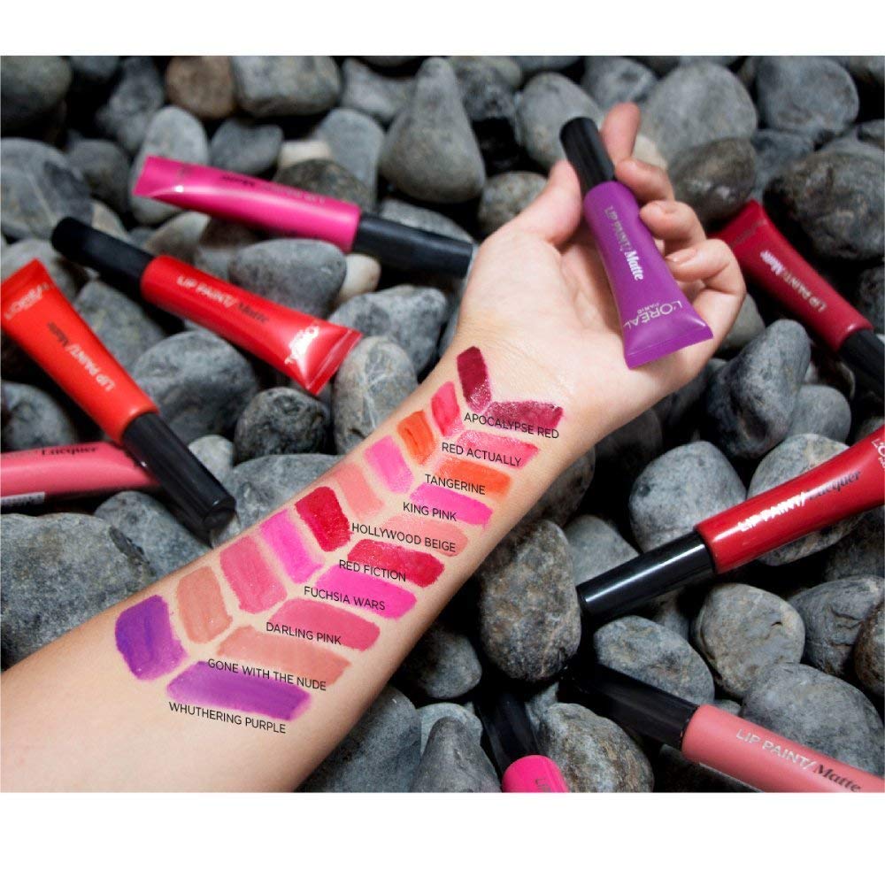 L’Oréal Infallible Lipstick 203 Tangerine Vert – Bold Colour with Lacquer Shine