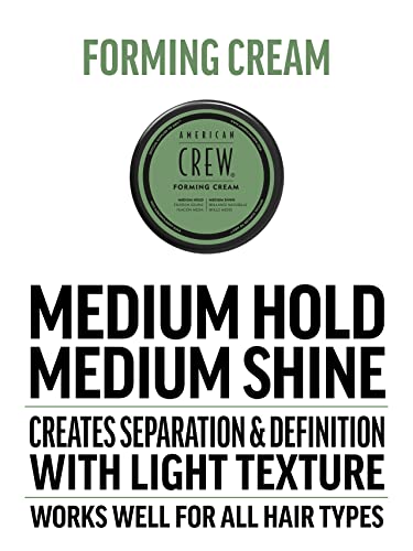 American Crew Forming Cream 85g – Medium Hold with Natural Shine