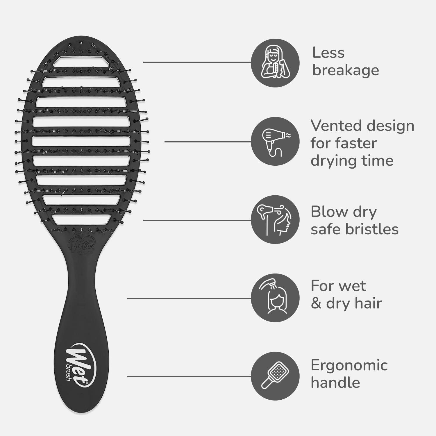 WetBrush Speed Dry Detangler Colour