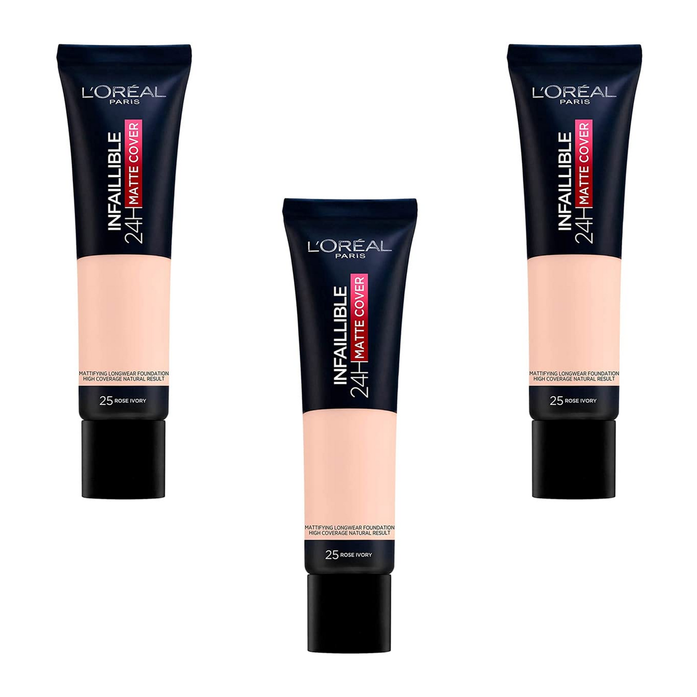 L'Oréal Paris Infaillible 32H Matte Cover Foundation - 145 Rose Beige