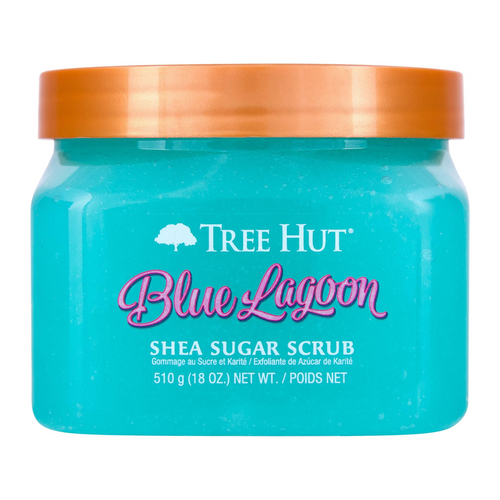 Tree Hut Blue Lagoon Sugar Body Scrub with Shea Butter, 510g