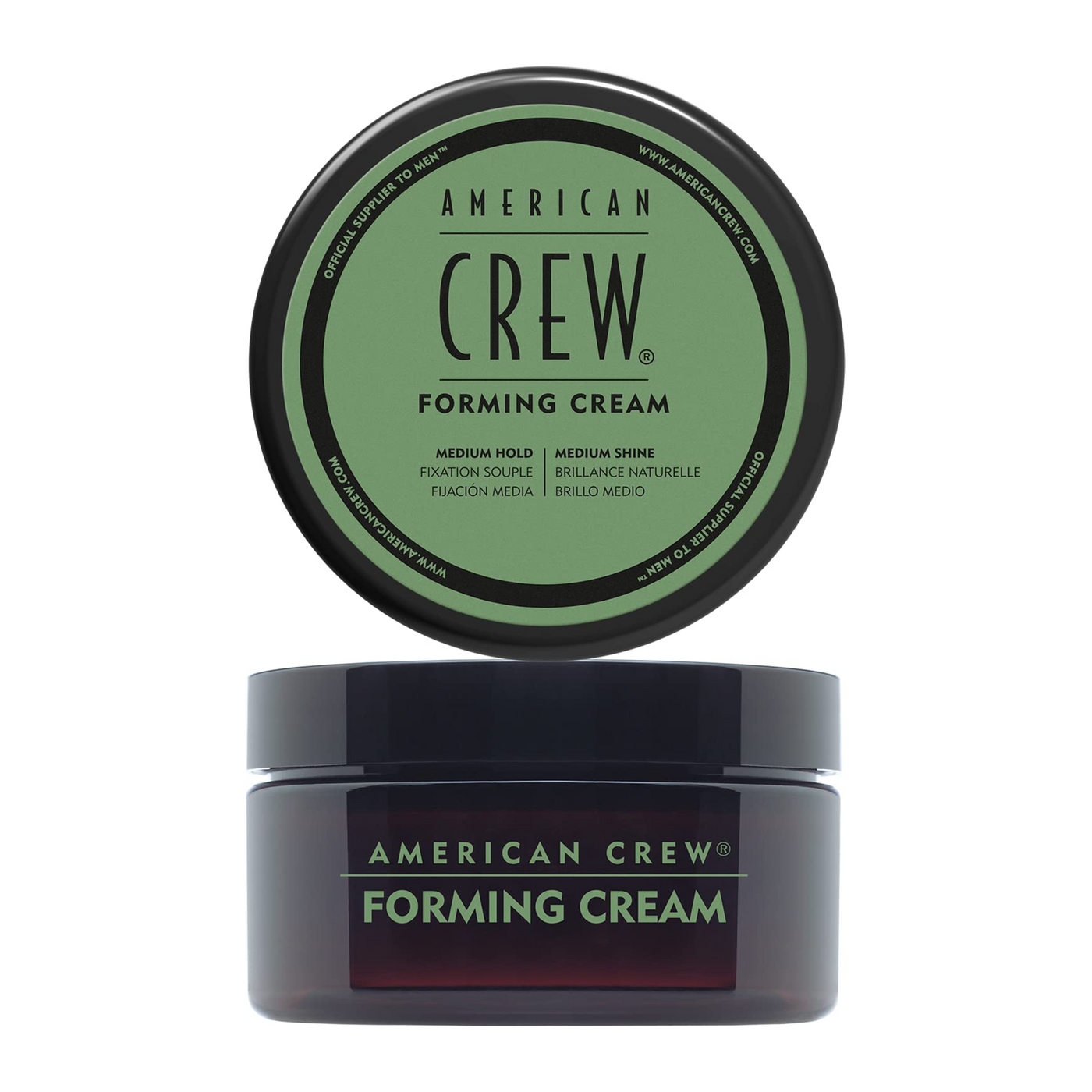 American Crew Forming Cream: Medium Hold & Shine for Thicker, Styled Hair