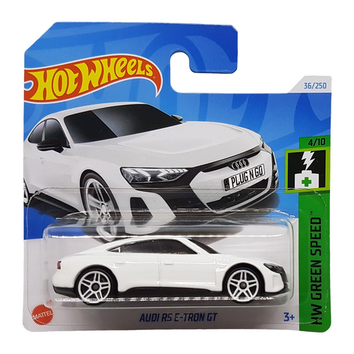 Hot Wheels Audi RS E-Tron GT White Toy Car - Mattel 2024