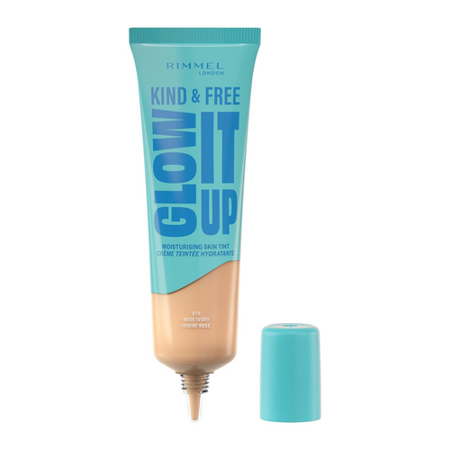 Rimmel Kind & Free Glow It Up Skin Tint SPF 20 – Rose Ivory 30ml