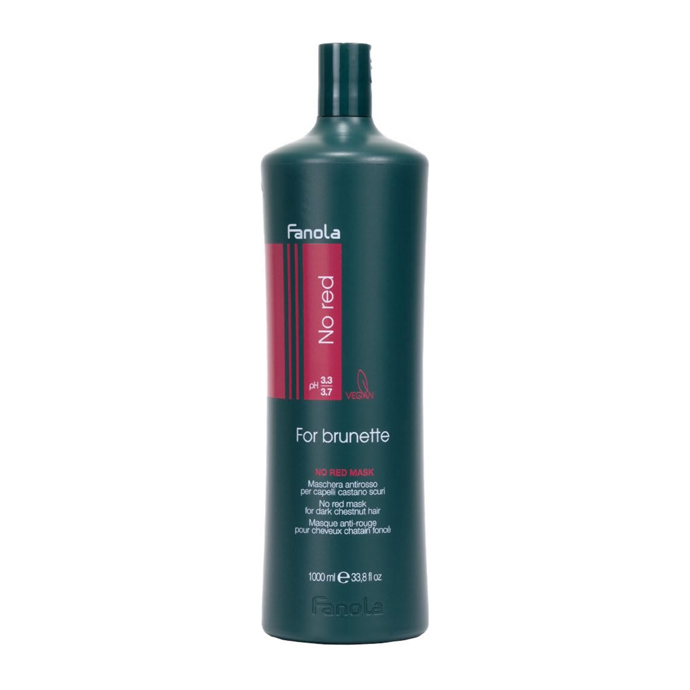 Fanola No Red Mask for Dark Tones - Eliminates Red Tones, Adds Shine