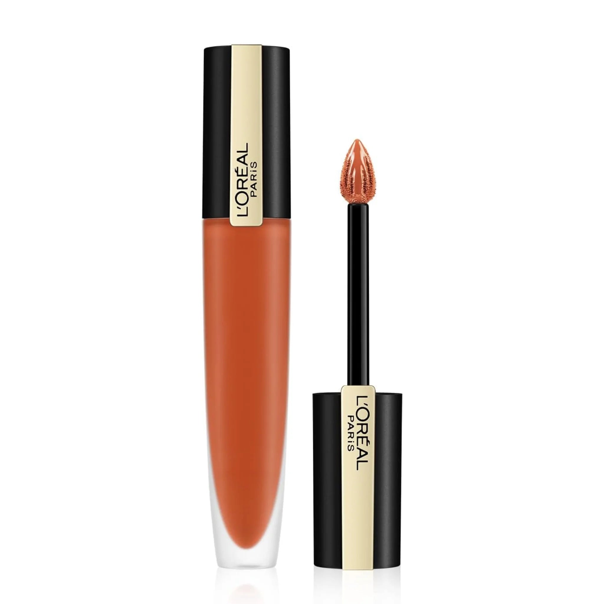 L'Oréal Rouge Signature Matte Lipstick – Lightweight 24H Longwear Colour