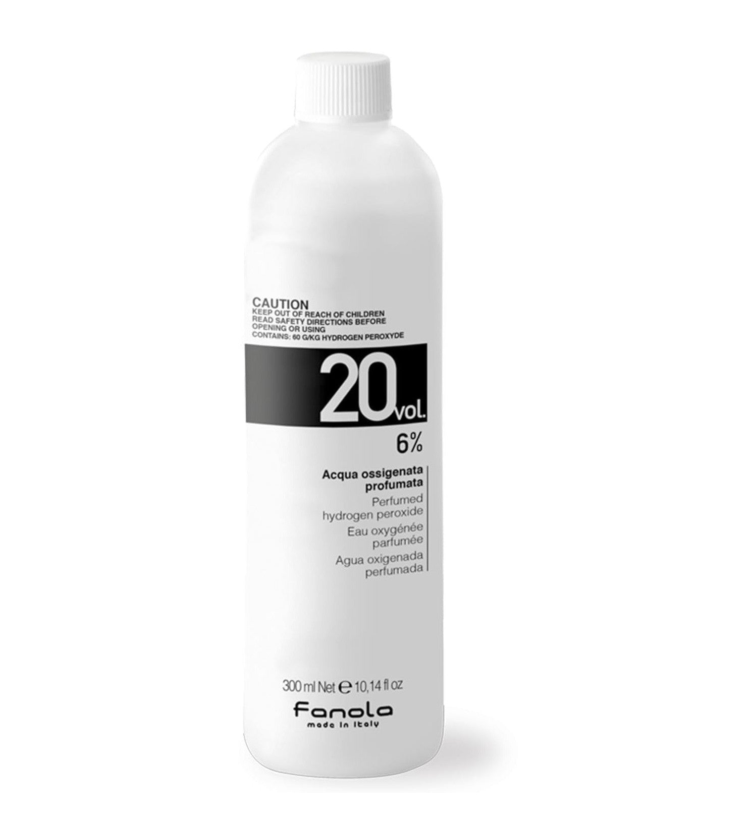 Fanola Cream Activator 20 Vol. 6% - Gentle & Safe Hair Coloring (300ml)