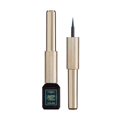 L'Oreal Paris Matte Signature Liquid Eyeliner - Bold Green, Precise Application