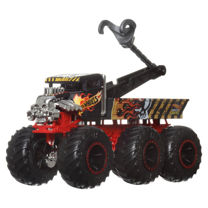 Hot Wheels Monster Trucks Big Rigs 1:64 Scale Truck HWN86 – 6-Wheel Toy
