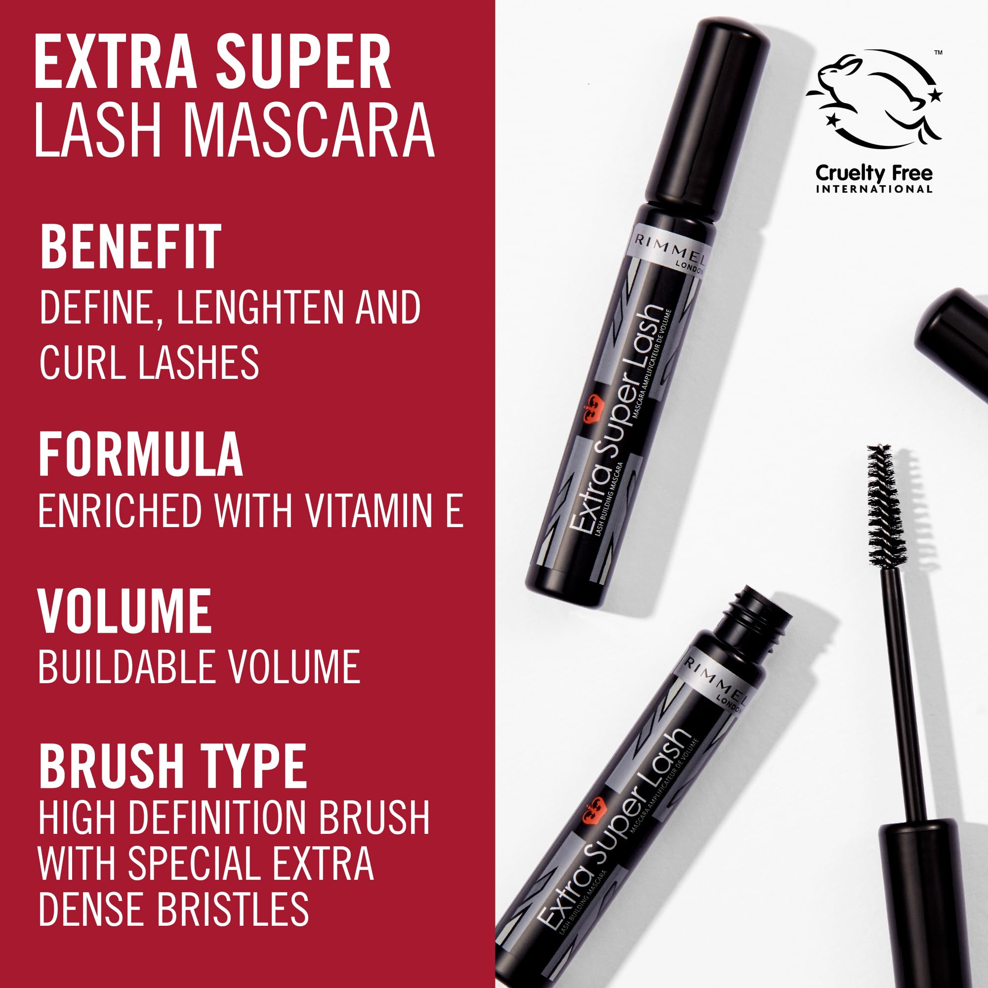 Rimmel London Extra Super Lash Mascara 8ml – Dramatic Lash Definition