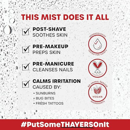 Thayers Natural Remedies Witch Hazel Alcohol Free Toner Facial Mist