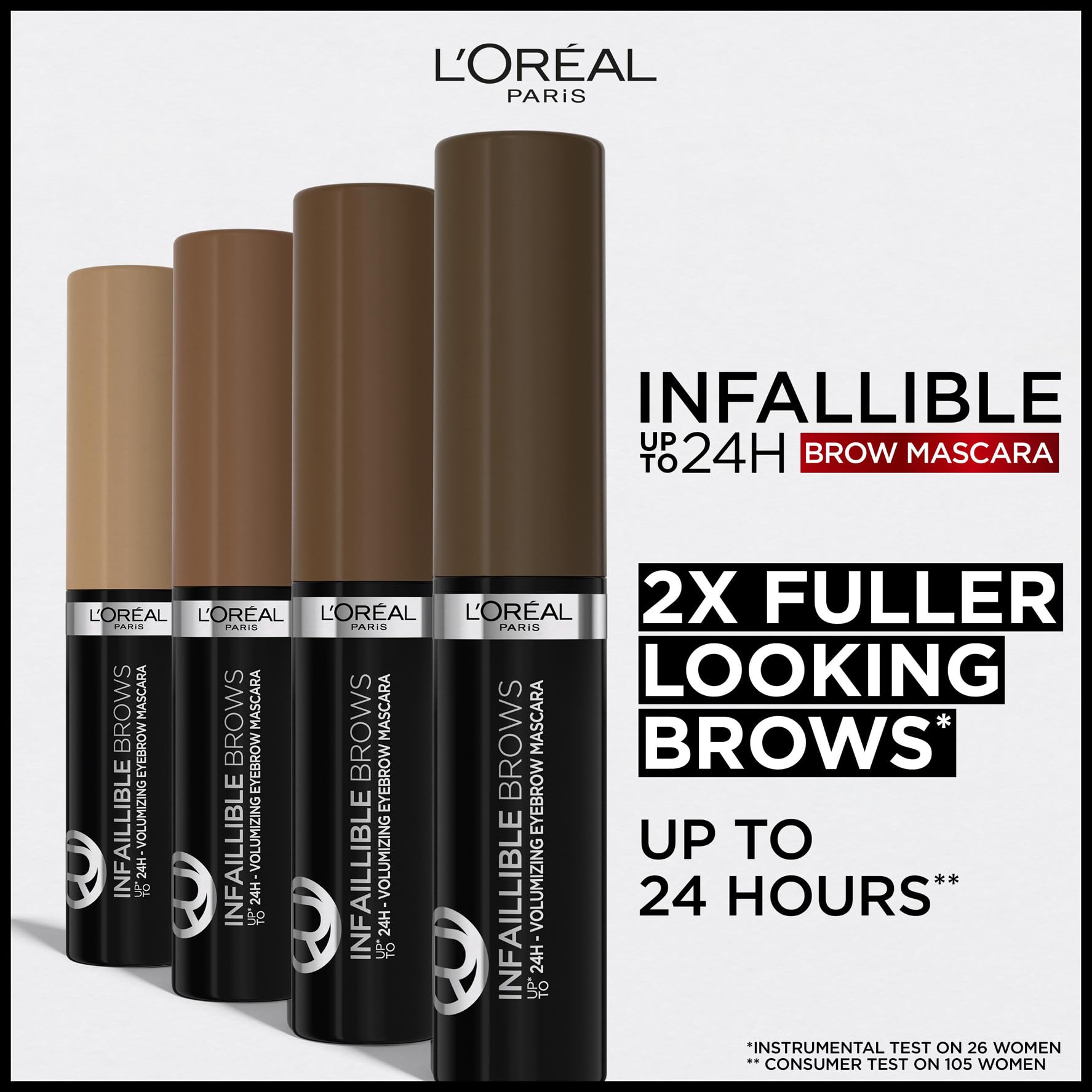 L'Oréal Brow Artist Plump & Set – Volumising Brow Gel – Long-Wear Fibre Formula 5ml